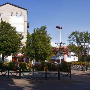 Jūras un Kuldīgas ielas krustojums Ventspilī Jūras un Kuldīgas ielas krustojums Ventspilī