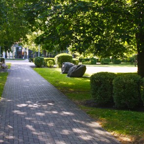 Dzirnavu laukuma ainava Dzirnavu laukuma ainava