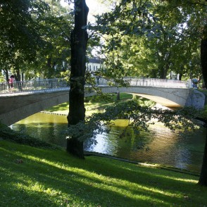 Gājēju mūra tilts pie Bastejkalna Gājēju mūra tilts pie Bastejkalna