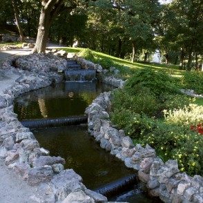 Ūdens kaskāde Bastejkalnā Ūdens kaskāde Bastejkalnā