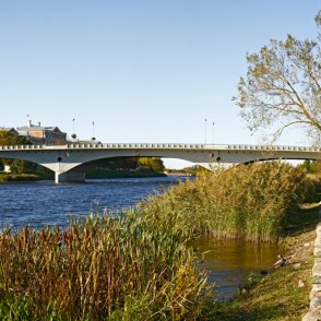 Tilts pār Lielupi Jelgavā Tilts pār Lielupi Jelgavā