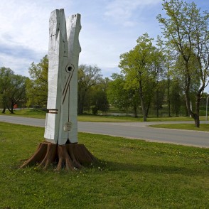 Vides objekts "Knaģis", Jaunpils Vides objekts "Knaģis", Jaunpils