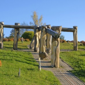 Wooden Sculptures On Mount Of Christ The King Wooden Sculptures On Mount Of Christ The King