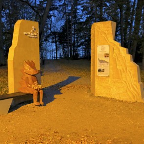 Baltā kāpa, vides objekts: "Ieejas vārti" Baltā kāpa, vides objekts: "Ieejas vārti"