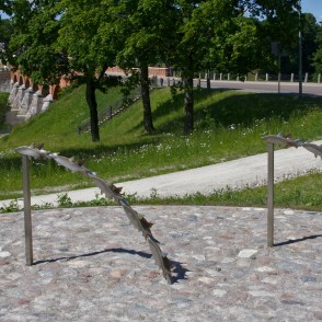 Velosipēdu novietne „Velo vimbas”, Kuldīga Velosipēdu novietne „Velo vimbas”, Kuldīga