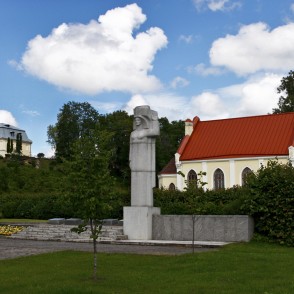 Skats uz Grāfu Plāteru pils parku Skats uz Grāfu Plāteru pils parku