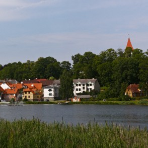 Talsu panorāma pie Talsu ezera Talsu panorāma pie Talsu ezera