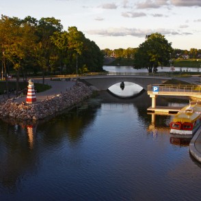 Tilts no Pils parka uz Pasta salu Tilts no Pils parka uz Pasta salu