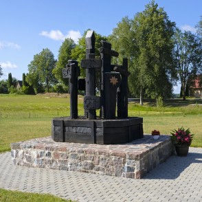 Mākslas darbs "Sibīrijas krusti" Mākslas darbs "Sibīrijas krusti"