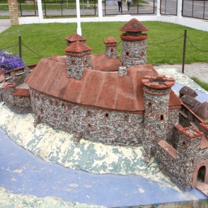 Rēzeknes pils makets Rēzeknes pils makets