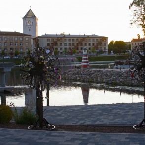 Uz Pasta salas Jelgavā Uz Pasta salas Jelgavā