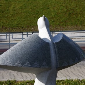 J.Karlova skulptūras "Baltā Cielava" fragments J.Karlova skulptūras "Baltā Cielava" fragments