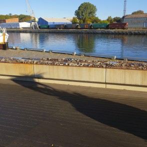 Tirdzniecības kanāla un tā krastmalas ielu makets Tirdzniecības kanāla un tā krastmalas ielu makets