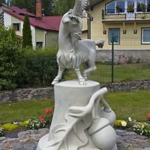 Āža skulptūra Āža skulptūra