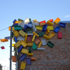 Instalācija "Loms mākoņos", Liepāja Instalācija "Loms mākoņos", Liepāja