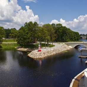 Jelgavas pils parks un Pasta sala Jelgavas pils parks un Pasta sala