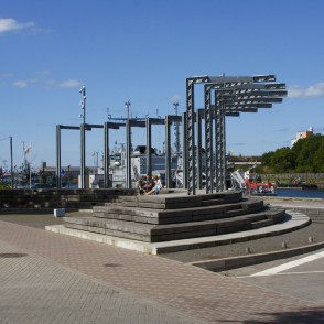 Liepājas Vecā ostmalas promenāde Liepājas Vecā ostmalas promenāde