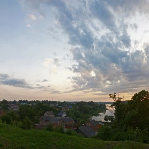 Ludzas vakara panorāma Ludzas vakara panorāma