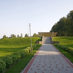 Baltinavas pagasta parka estrāde Baltinavas pagasta parka estrāde