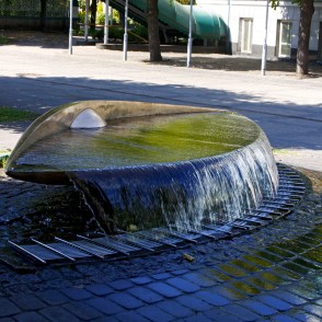 Fountain “Horizon” in Jūrmala Fountain “Horizon” in Jūrmala