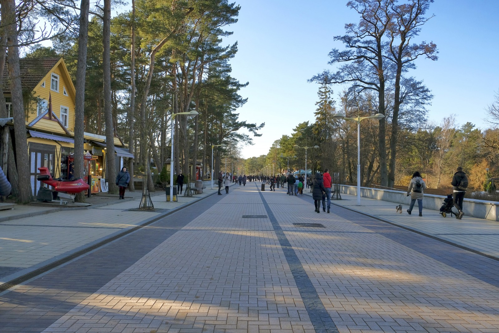 J. Basanavičius Street in Palanga
