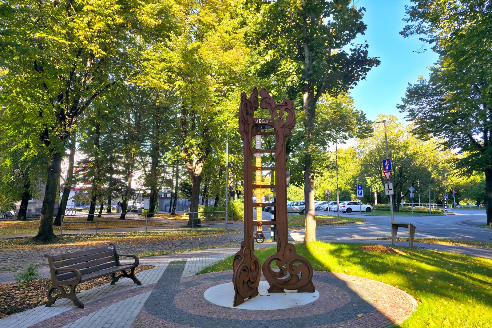 Art Nouveau Environmental Thermometer in Liepāja